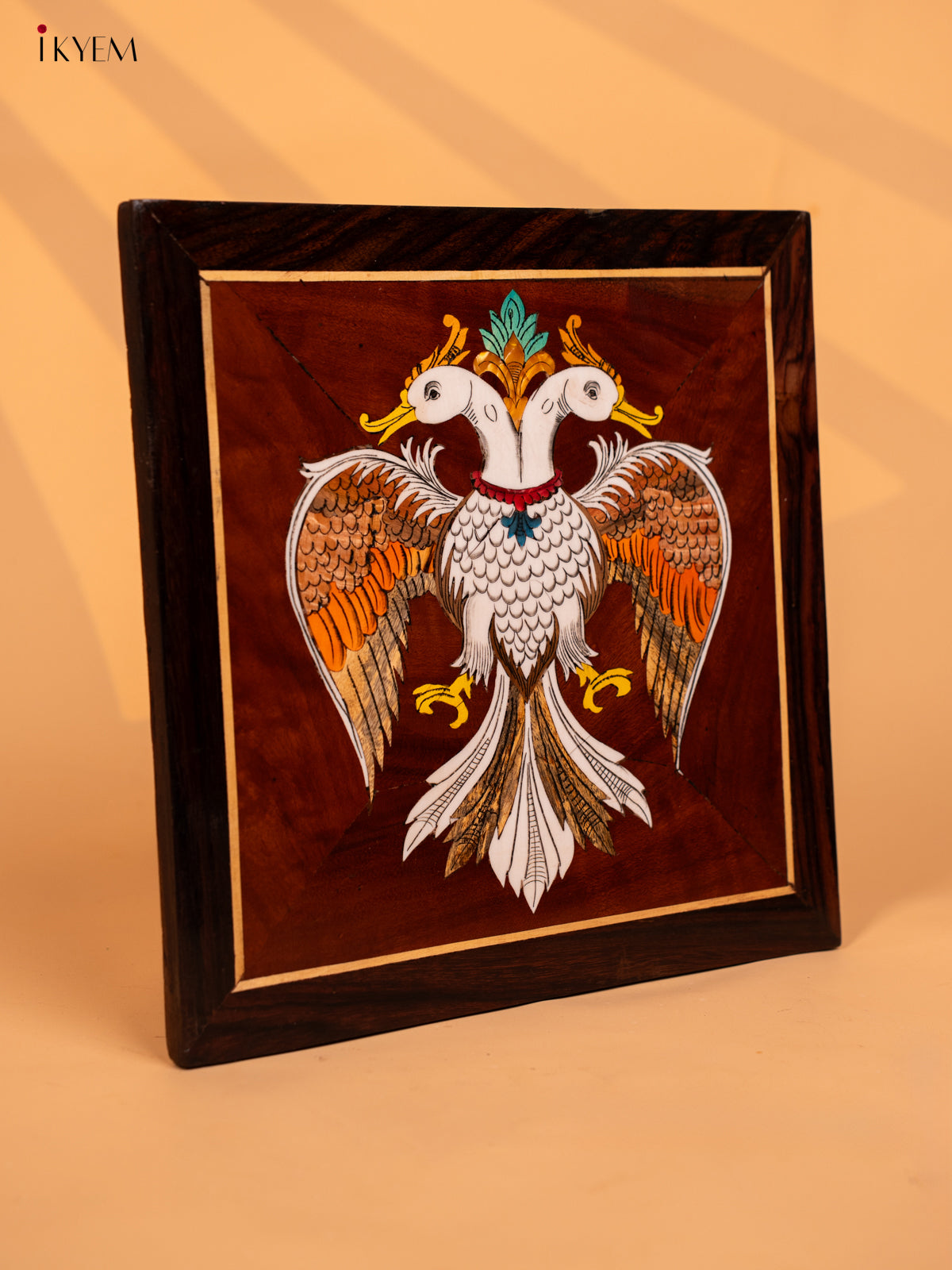 Mysore Rosewood Panel-Gandaberunda - KD02120