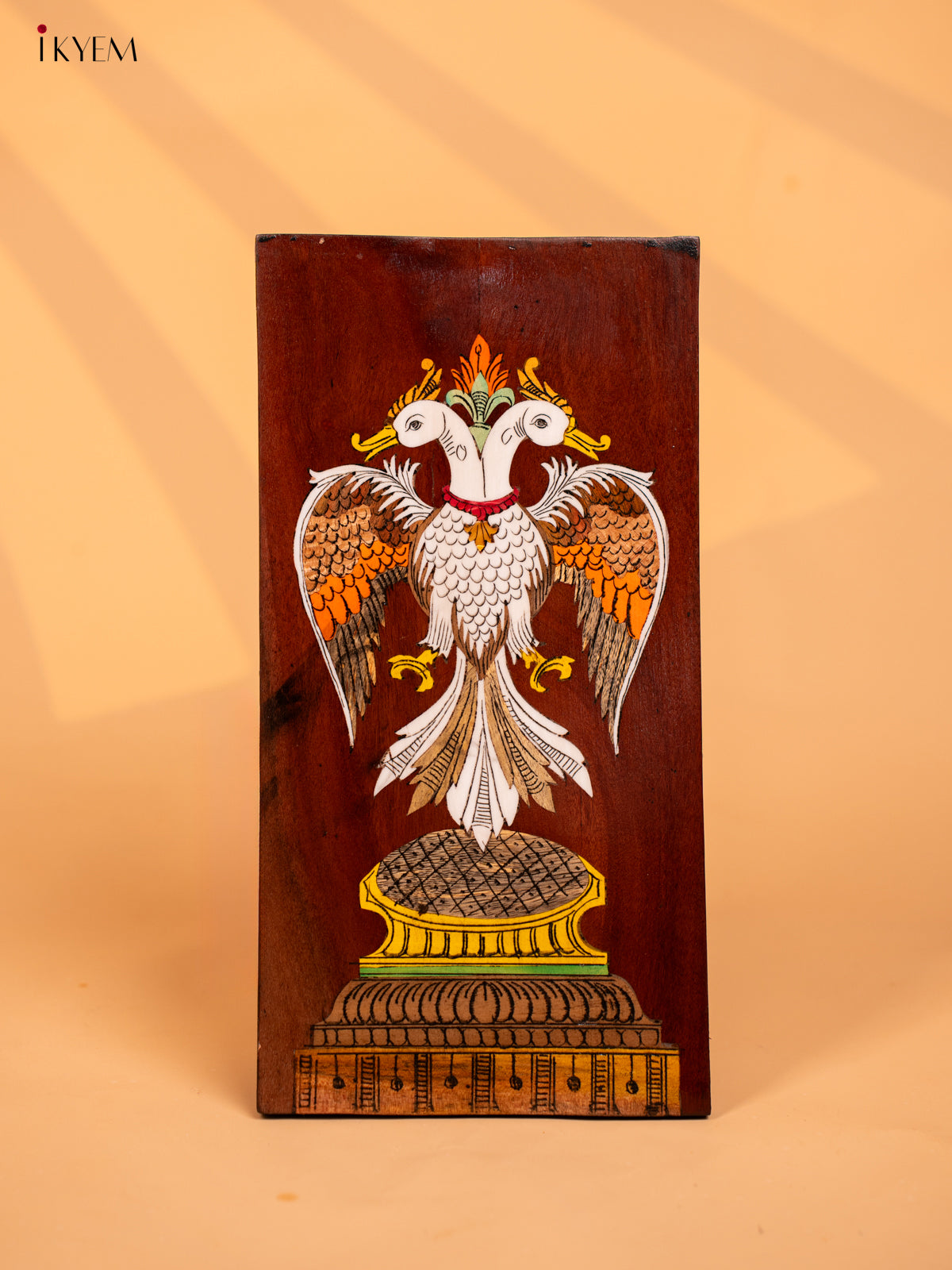 Mysore Rosewood Small Panel - Gandaberunda - KD02126