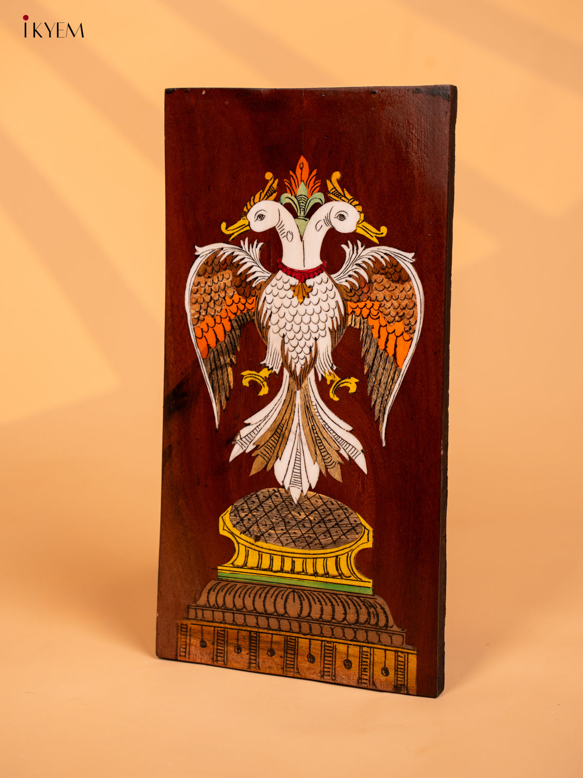 Mysore Rosewood Small Panel - Gandaberunda - KD02126