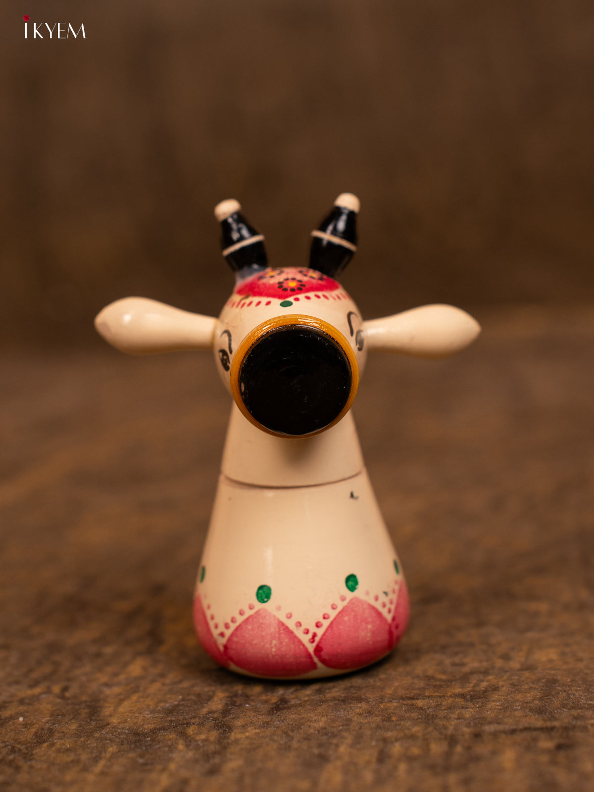 Nandi Kondapalli doll Kumkum holder - KD04118