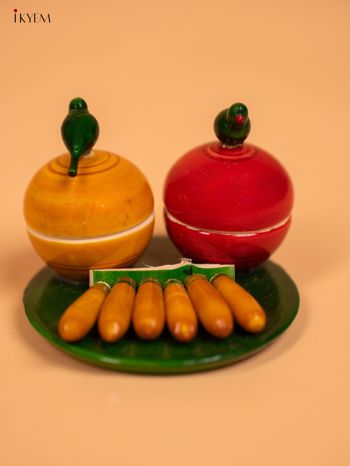 Wooden Kondapalli Thambulam set - KD04119