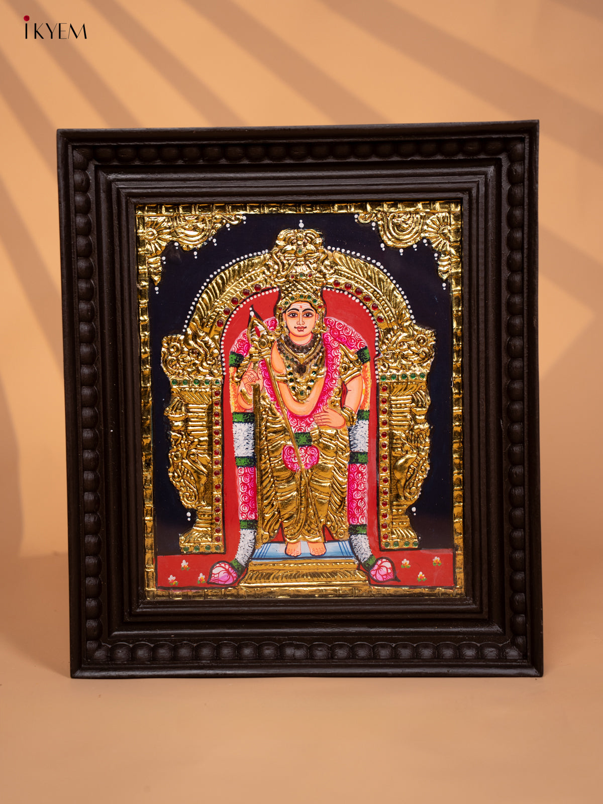 Murugar - Tanjore Painting (15x13) - KD17126