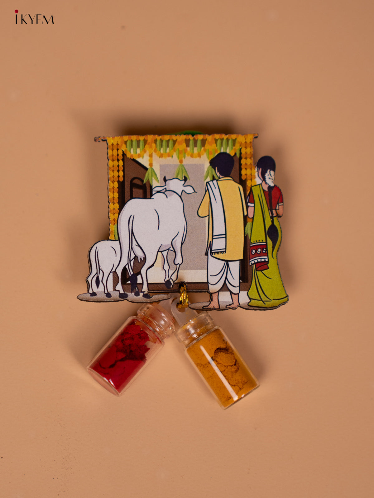 Haldi Kumkum bottle set - Housewarming - KD22121