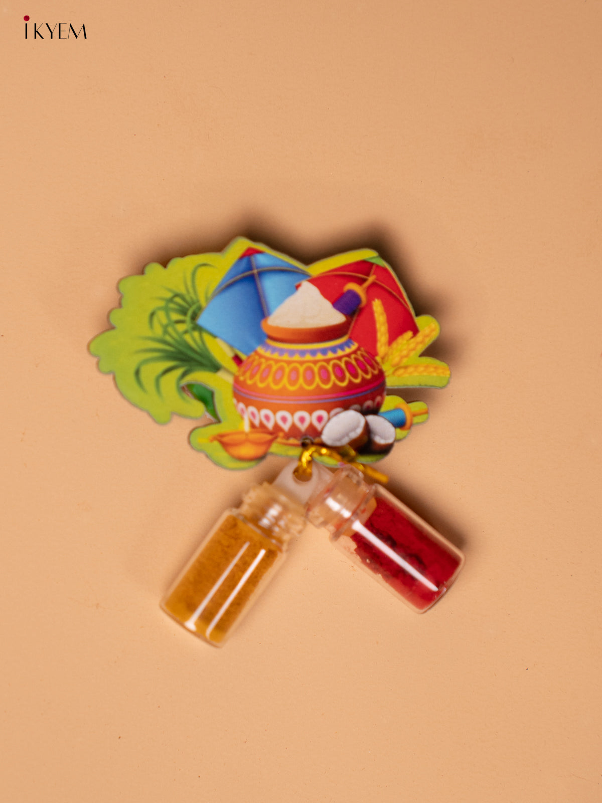 Haldi Kumkum bottle set - Pongal - KD22131
