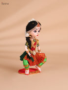 Decorated Bharathanatiyam Doll-12 inch-KEI29162