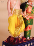 Iyer Couple - Golu Display Doll - 7 Inch-KEI29177