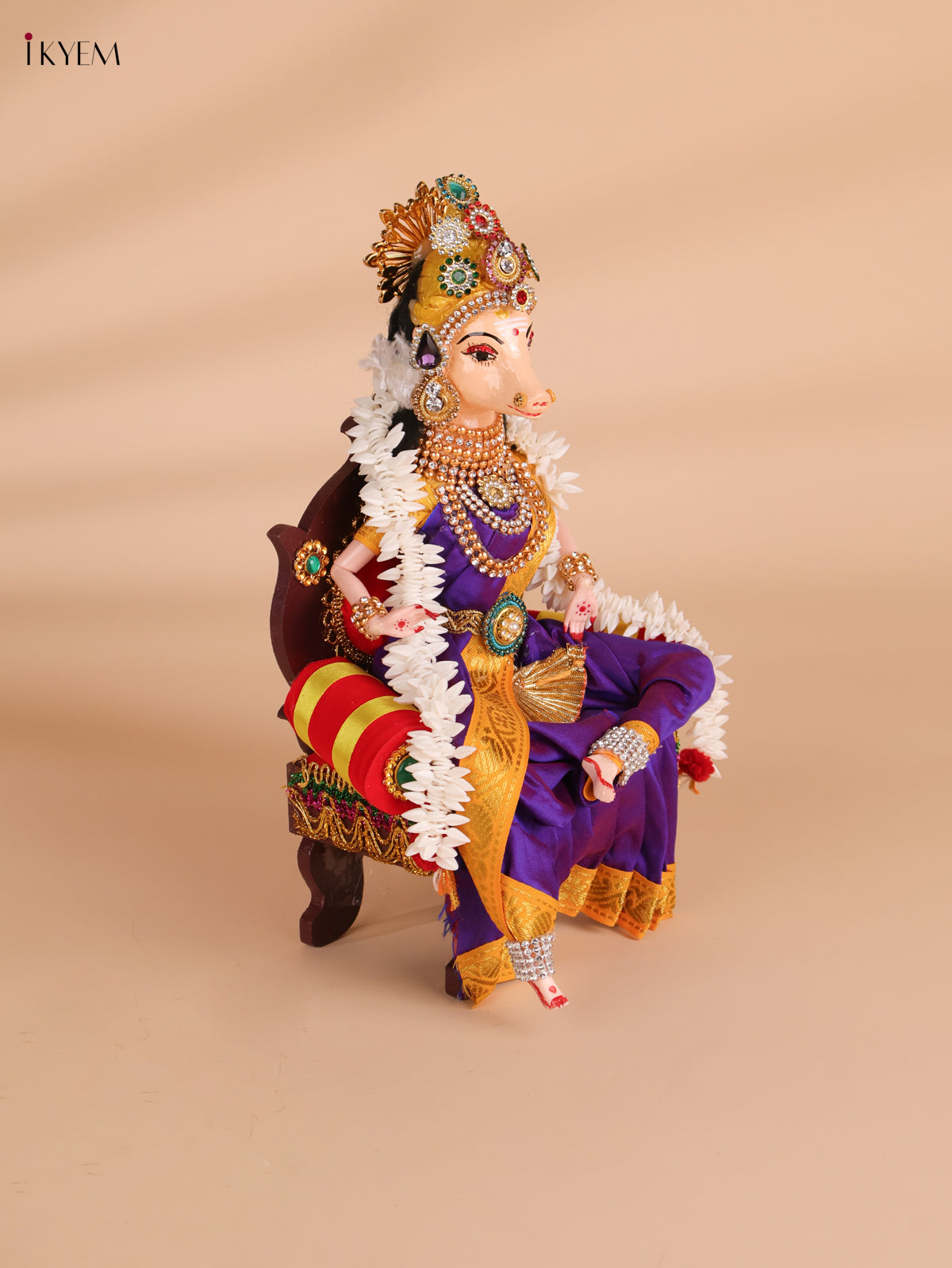 Decorated Varahi Doll-12 inch-KEI29202