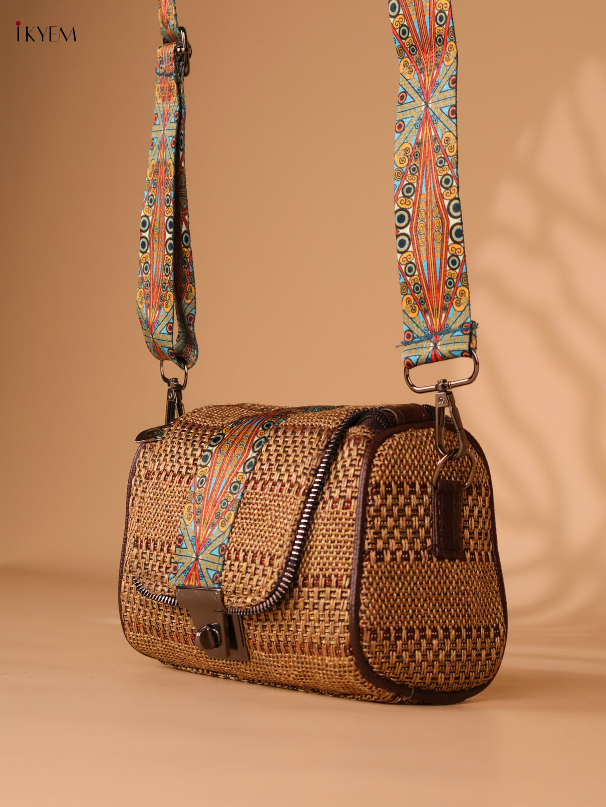 Printed sling bag - Sandal