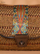 Printed sling bag - Sandal
