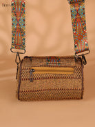 Printed sling bag - Sandal