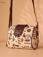 Printed warli design - Cream