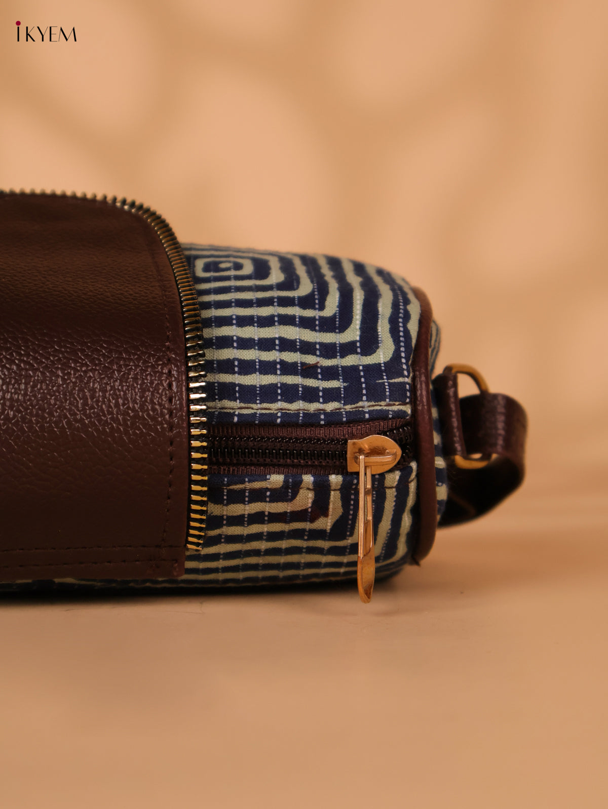Printed Sling Bag -Blue
