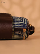 Printed Sling Bag -Blue