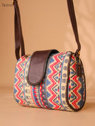Printed Sling Bag -Multi colour