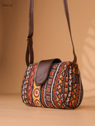 Printed Sling Bag -Multi colour