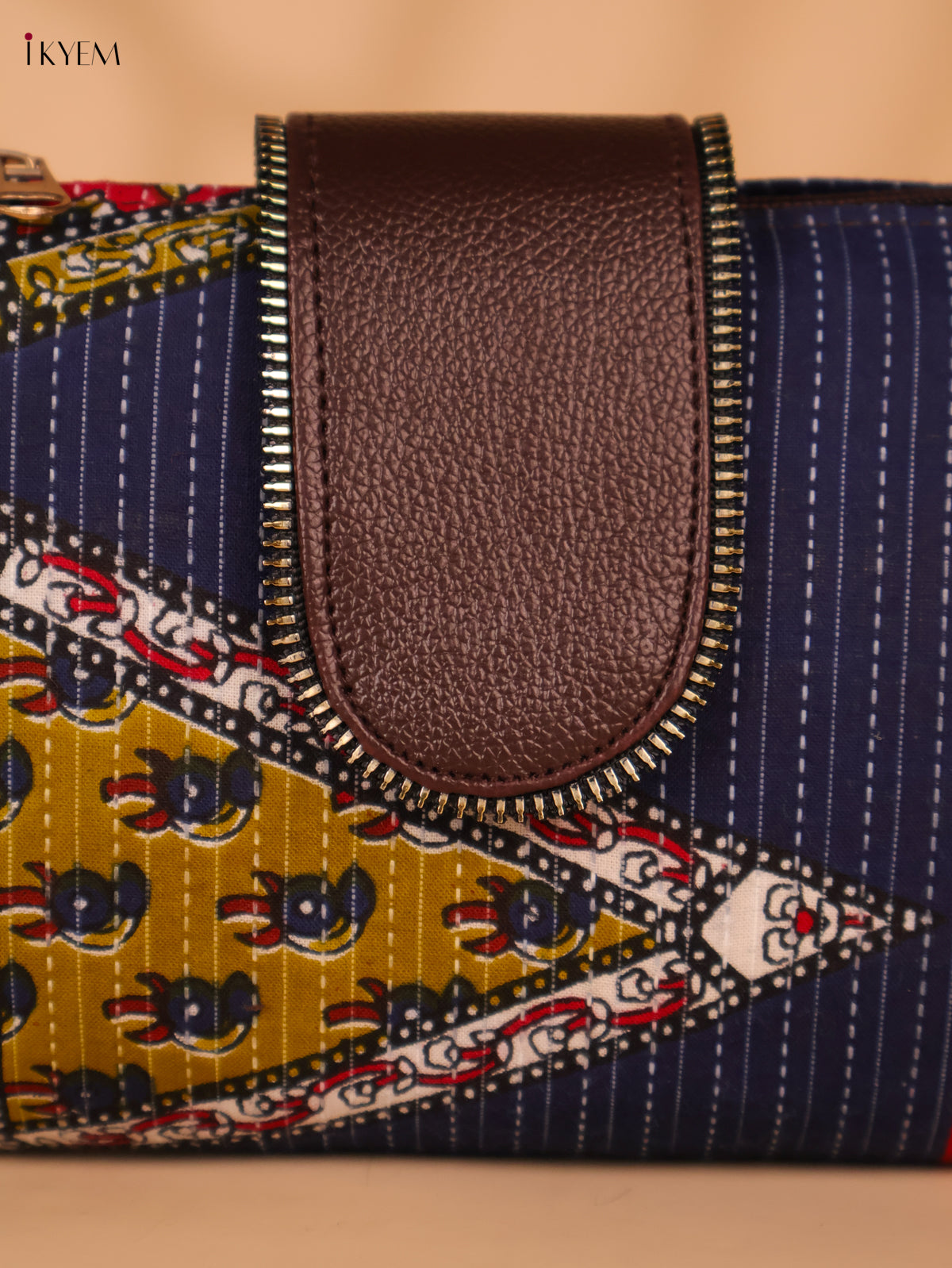 Printed Sling Bag Blue -Red