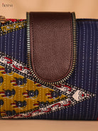 Printed Sling Bag Blue -Red