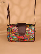 Printed Sling Bag -Multi colour