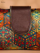 Printed Sling Bag -Multi colour