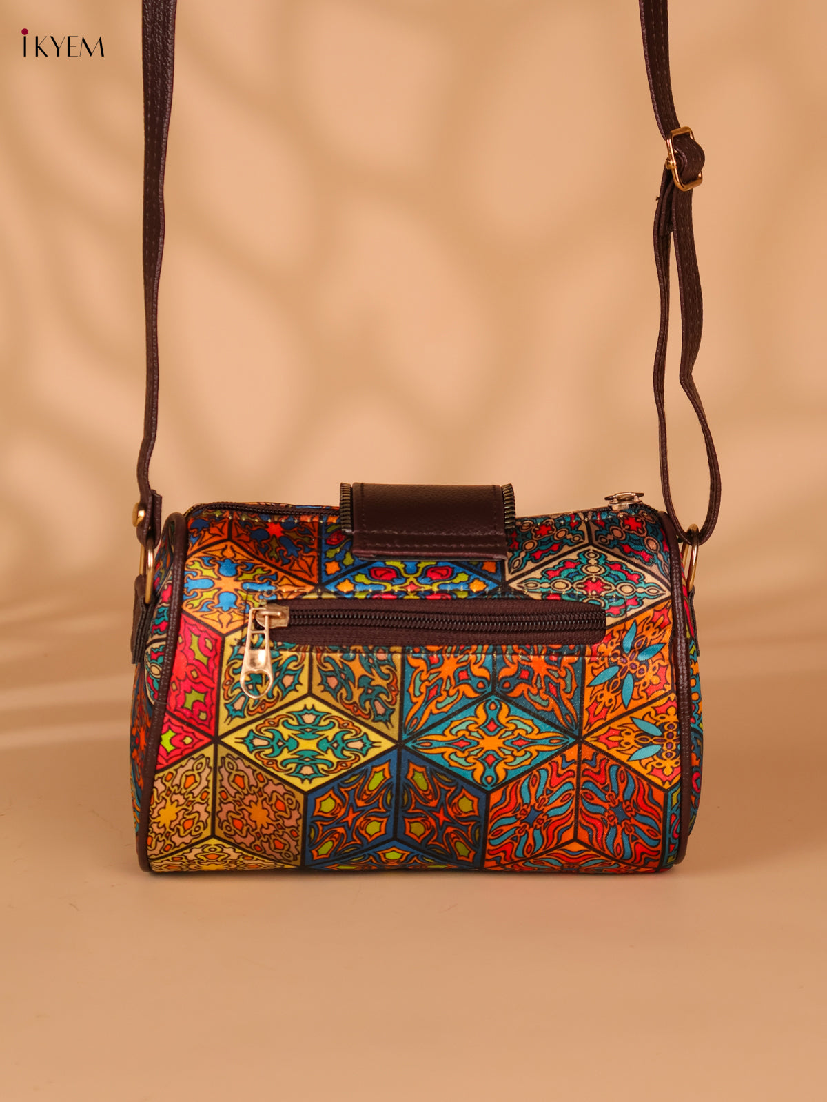 Printed Sling Bag -Multi colour