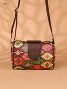 Printed Sling Bag -Multi colour