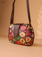 Printed Sling Bag -Multi colour