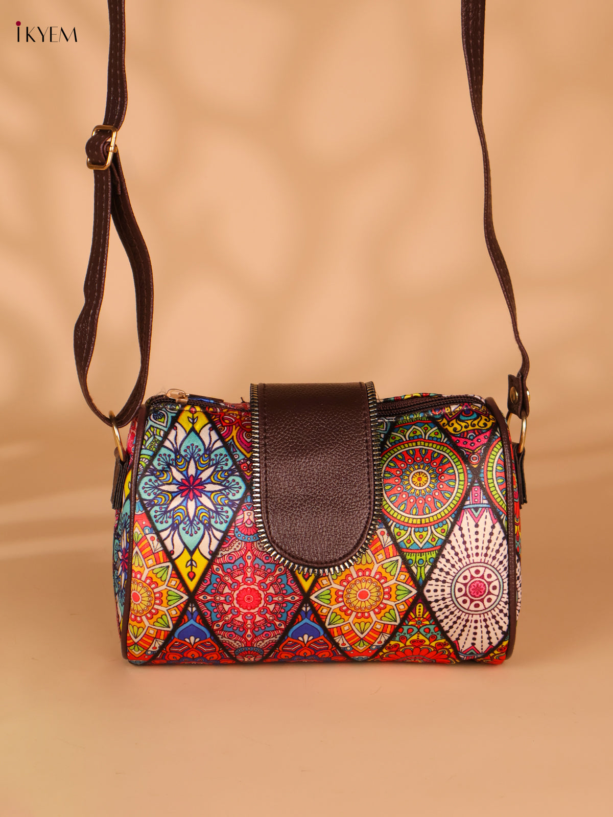Printed Sling Bag -Multi colour