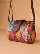 Printed Sling Bag -Multi colour