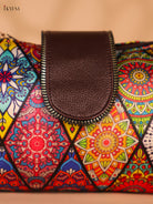 Printed Sling Bag -Multi colour