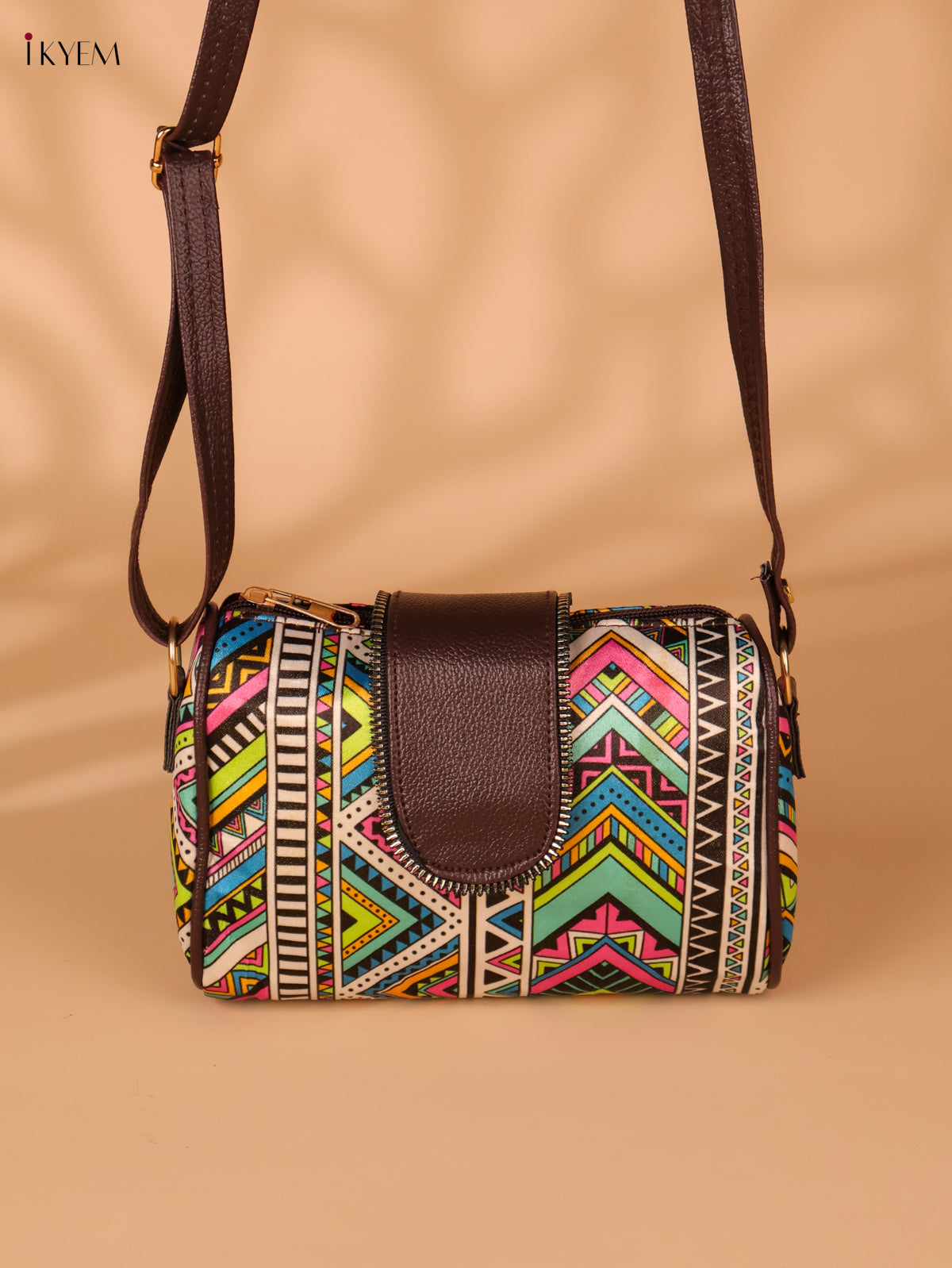 Printed Sling Bag -Multi colour