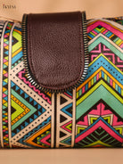 Printed Sling Bag -Multi colour