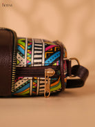 Printed Sling Bag -Multi colour
