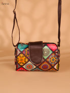 Printed Sling Bag -Multi colour