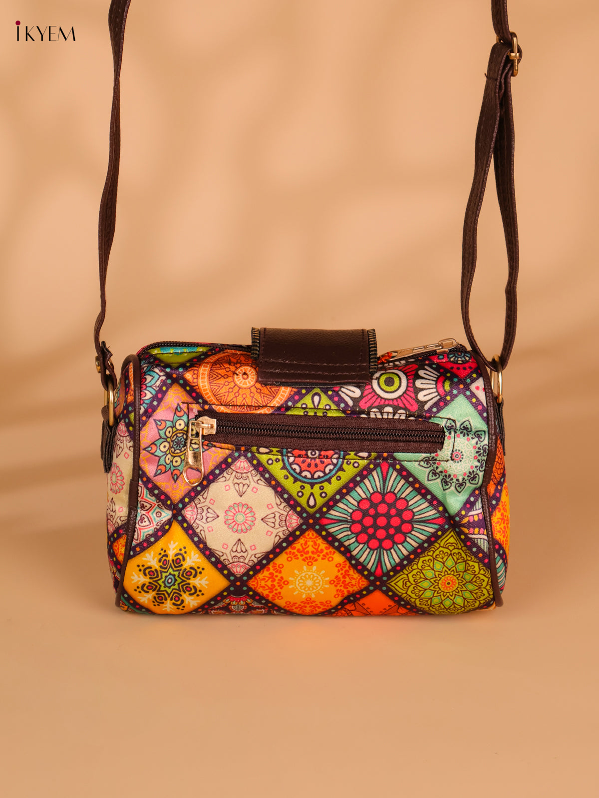 Printed Sling Bag -Multi colour