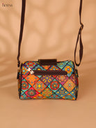 Printed Sling Bag -Multi colour