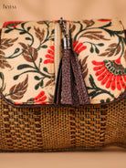 Printed Sling Bag-Sandal colour