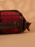 Printed sling bag - Red