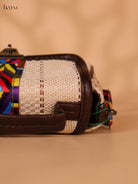 Printed sling bag - Cream