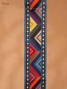 Printed sling bag - Blue