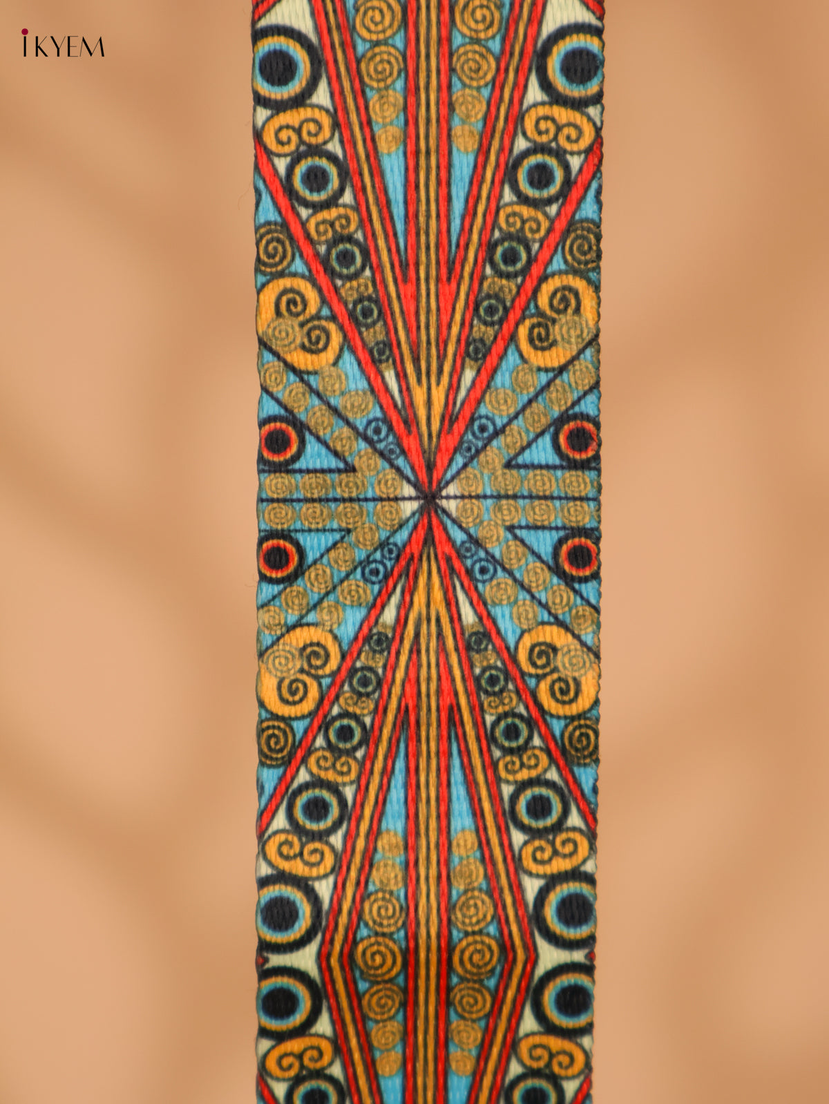 Printed sling bag - Brown