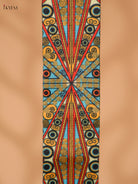 Printed sling bag - Brown