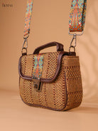 Printed sling bag - Sandal