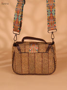 Printed sling bag - Sandal