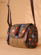 Printed sling bag - Sandal