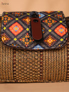 Printed sling bag - Sandal