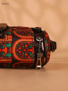 Printed sling bag - Maroon