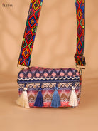 Printed sling bag - Multicolour-