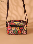 Printed cotton Sling Bag – Multicolour