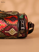 Printed cotton Sling Bag – Multicolour