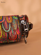 Printed cotton Sling Bag– Multicolour